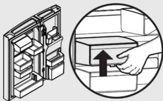 WESTINGHOUSE WQE6870BA - Storage bins - 2