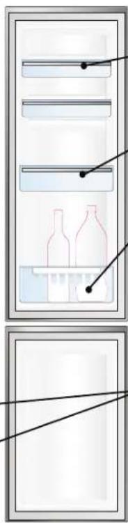 WESTINGHOUSE WBE5300WC - Ice Bin & Ice Scoop - 2