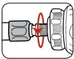Ozito LAP-4100 - Installing Flexible Extension Hose - 3