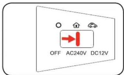OFF AC240V DC12V