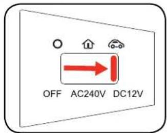 OFF AC240V DC12V