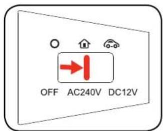 OFF AC240V DC12V