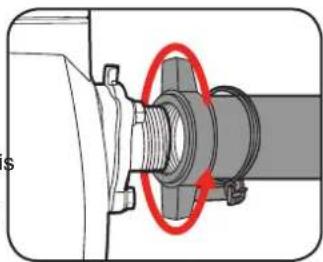 Ozito PFFP-65E - Connecting the Suction Inlet - 3