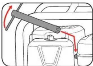 Ozito PFFP-65E - Replacing the Spark Plug - 1