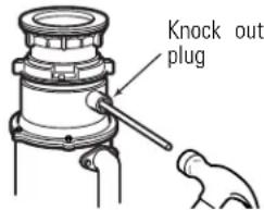 Knock out plug