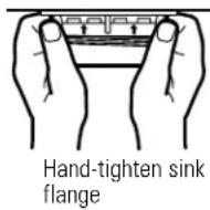 GE GFC530H - INSTALLATION OF SINK FLANGE - 2