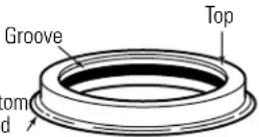 GE GFC530H - INSTALLATION OF SINK FLANGE - 4