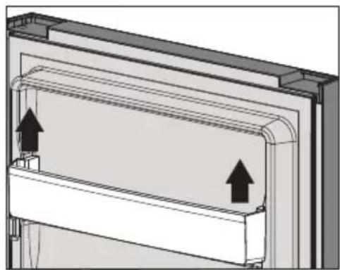 ELECTROLUX ETB2502J-A - Kotak penyimpanan pintu Bagian kulkas dan freezer dilengkapi dengan kotak penyimpanan di pintu. - 1