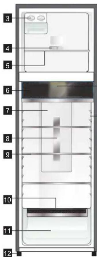 ELECTROLUX ETB2502J-A - FITUR LEMARI ES FREEZER-ATAS - 2