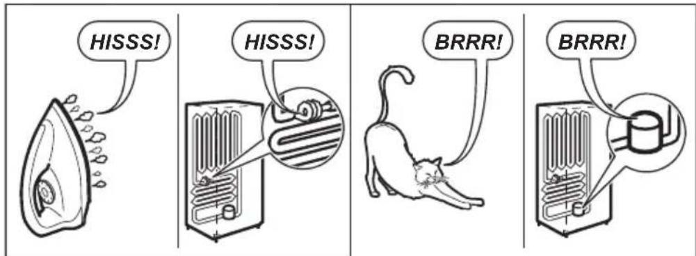 HISSS! HISSS! BRRR! BRRR!