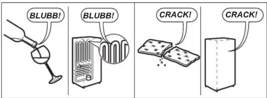 BLUBB! BLUBB! CRACK! CRACK!