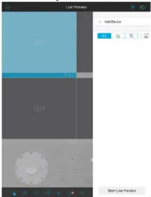 Live Preview + Add Device m2 Start Live Preview