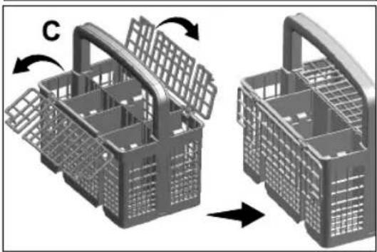 Euromaid FIDWB14 - Cutlery basket - 2