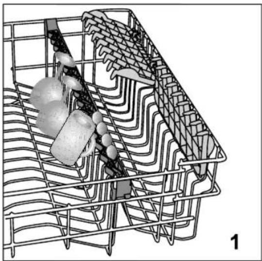 Euromaid EDWB14G - Upper basket glass support piece - 1
