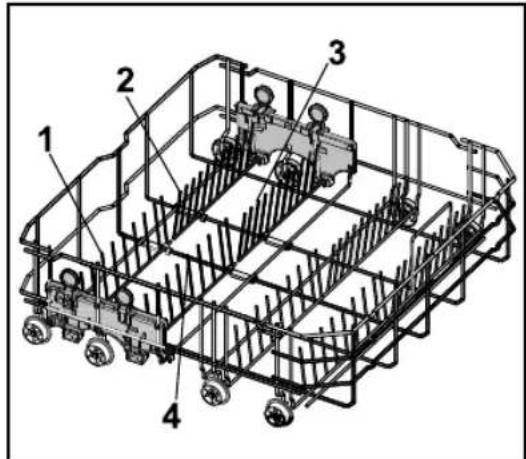 Technical diagram of a vehicle chassis with numbered components for identification