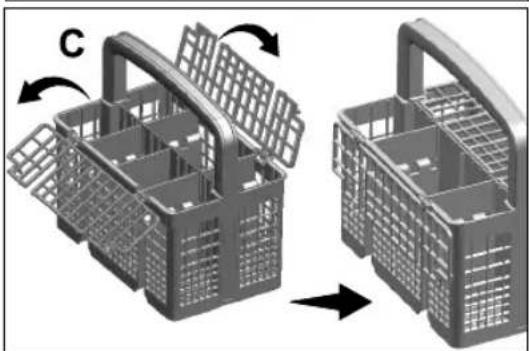 Euromaid EDWB14G - Cutlery basket - 2