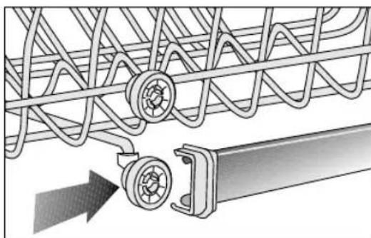 Euromaid EDWB14G - Height setting with empty basket - 3