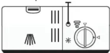 Euromaid E14DWB - When to refill the rinse aid dispenser - 1