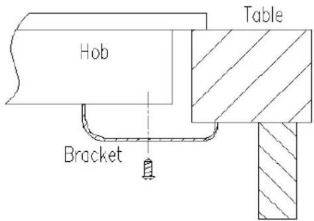Hob Bracket Table