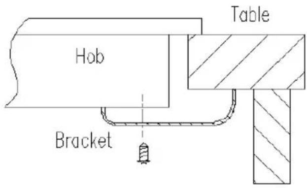 Hob Bracket Table
