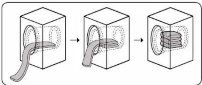 Euromaid EWD8045 - Placing Laundry Into the Machine - 2