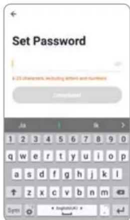 Set Password 3.25 characters, including rows and numbers Consolidated Ja 1 R> 1 2 3 4 5 6 7 8 9 0 q w e r t y u i o p a s d f g h j k l ↑ z x c v b n m Sym ◆ logit(√)O -