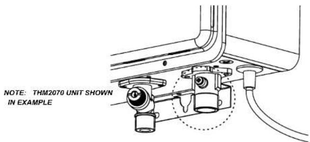 NOTE: THM2070 UNIT SHOWN IN EXAMPLE