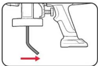 Ozito PXOSGS-018 - Aligning The Suction Tube - 2