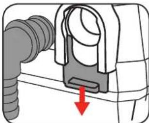 Ozito PTP-012A - Attaching Hose to the Outlet - 1