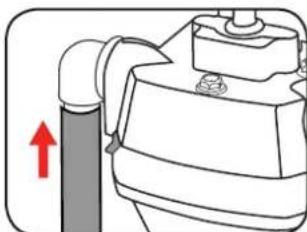 Ozito PTP-012A - Attaching Hose to the Outlet - 3
