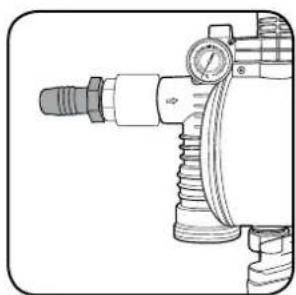 Ozito CPP-802 - Connecting to the suction inlet - 4