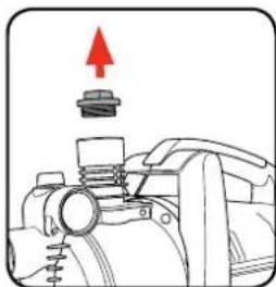 Ozito CPP-802 - Connecting to the discharge outlet - 2