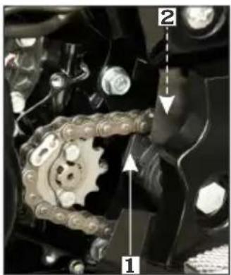 HERO Glamour (2019) - DRIVE CHAIN SLIDER INSPECTION - 1