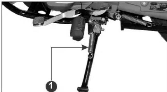 HERO Splendor Pro (2013) - SIDE STAND - 1