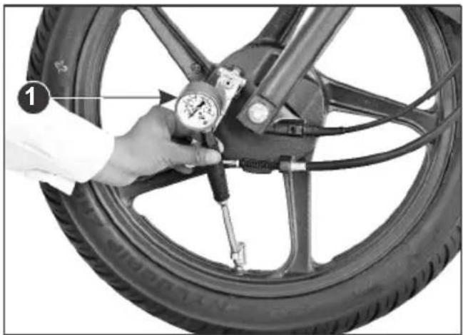 HERO Splendor Pro (2013) - Air Pressure - 1