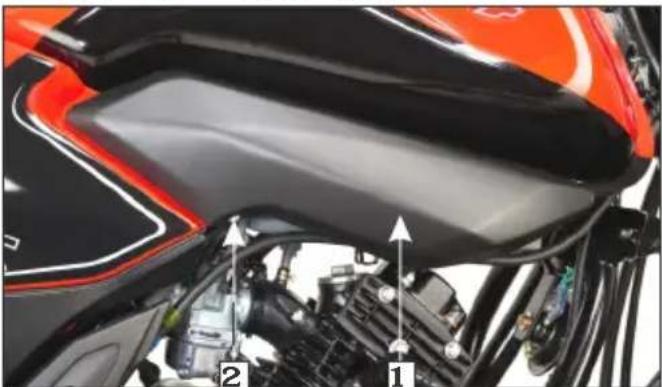 HERO Splendor iSmart + (2019) - Battery removal - 1