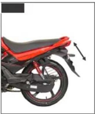 HERO Splendor iSmart + (2019) - Front and rear suspension inspection - 2