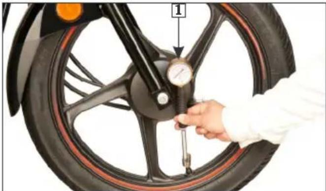 HERO Splendor iSmart + (2019) - Air pressure - 1