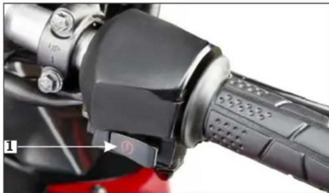 HERO Karizma ZMR (2018) - Electric starter switch - 1