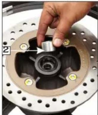 HERO Karizma ZMR (2018) - Axle nut - 1