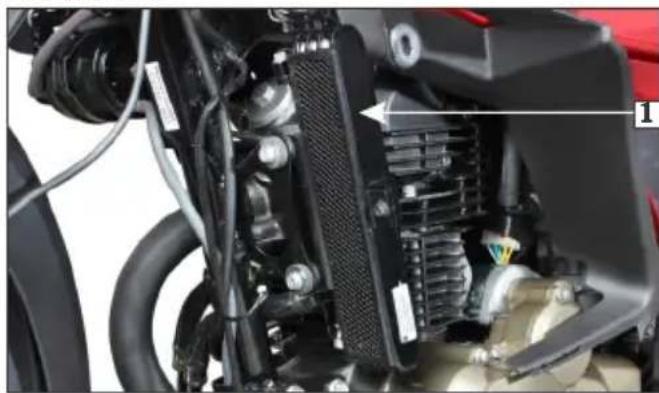 HERO Karizma ZMR (2018) - Oil cooler - 1