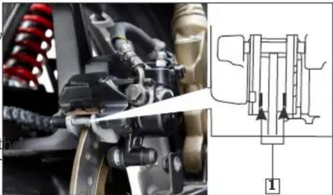 HERO Karizma ZMR (2018) - Rear brake - 1
