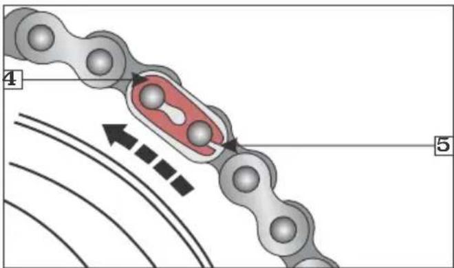 Diagram illustrating a mechanical or fluid system with labeled components and directional arrows indicating flow or movement.