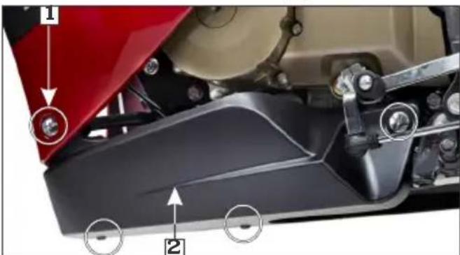 HERO Karizma ZMR (2018) - Engine oil replacement process - 1