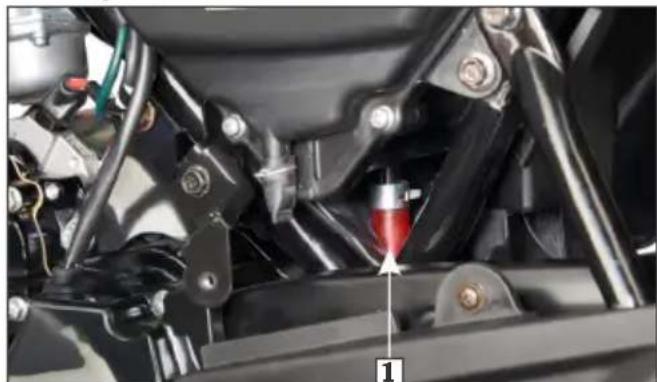 HERO Passion Xpro (2018) - Air cleaner drain tube cleaning - 1
