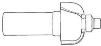 Ozito LTM-3000 - COVE BIT - 2