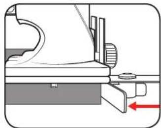 Ozito LTM-3000 - Adjusting the Straight Fence - 2