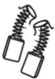 Ozito LTM-3000 - Carbon Brushes - 1
