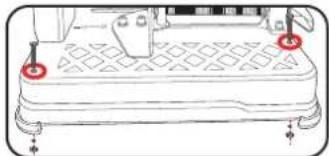 Ozito MCS-2355 - Securing The Base - 2