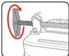 Ozito MCS-2355 - Adjusting the vice - 9